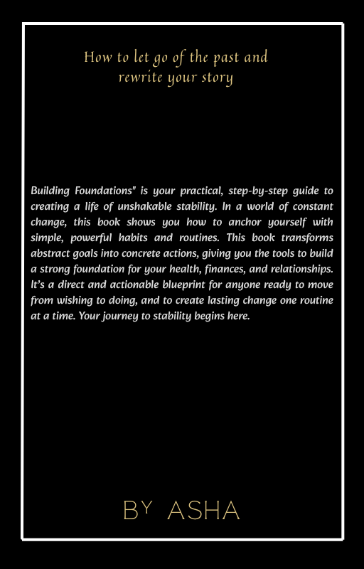 The Next Chapter :  Building Foundations