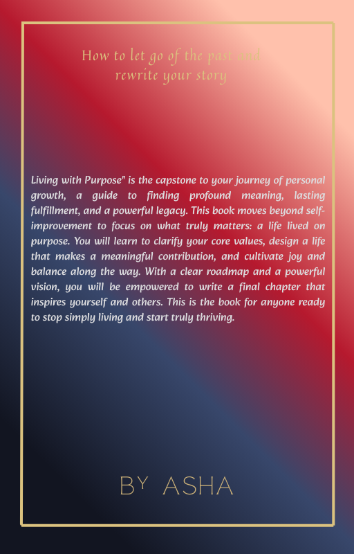 The Next Chapter: Living with Purpose